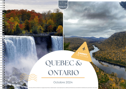 Carnet de voyage personnalisé pour un road trip
