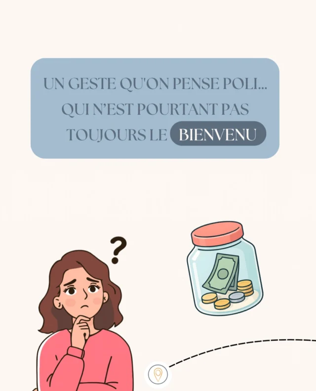 Un geste anodin, mais des codes très différents selon les pays 🌍Entre le Japon où on ne laisse rien, les États-Unis où c’est presque une obligation (on vous observe!), et les terminaux de paiement qui suggèrent un pourcentage sans que ce soit obligatoire... je me suis posée la question plus d’une fois avant de connaître ces règles !Envie de voyager sans avoir à retenir tout ça ? Ça tombe bien, je rassemble toutes ces infos dans vos carnets de voyage 📔🗺️✨On en discute ? Écrivez-moi ou réservez votre appel découverte 💌Je suis Célia, travel planner spécialisée dans les road trips sur mesure à deux 🚗✨🥰#travelplanner #organisationvoyage #voyageencouple #roadtrip #voyagecouple
